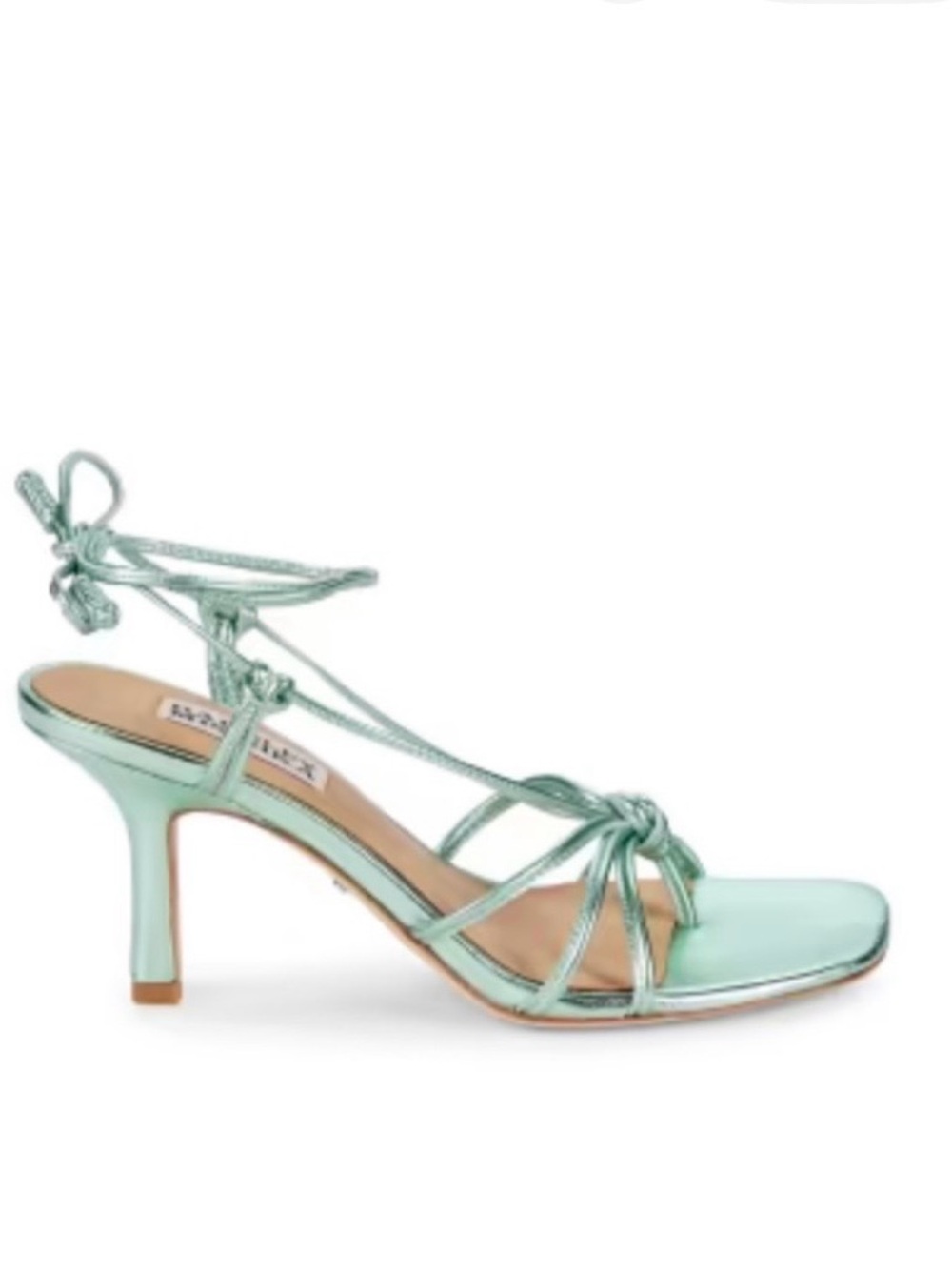 Badgley Mischka Mint Green Strappy Sandals size 7.5